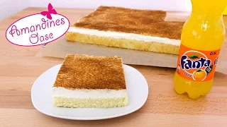 Schmandkuchen vom Blech | Fantakuchen mit Zimt | Fantaschnitte | Lieblingsrezept