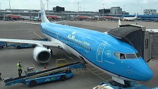 🇳🇱 Amsterdam AMS - Paris CDG 🇫🇷 KLM Boeing 737  from Sint Maarten SXM 🇸🇽 FLIGHT REPORT