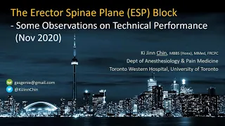 ESP block - Technical Notes for 2020