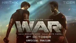 WAR Movie Trailer | Tiger Vs Hrithik Movie | Hrithik Roshan,Tiger Shroff, Tiger Vs Hrithik Trailer