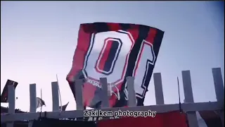 شاهد أجواء مباراة إتحاد العاصمة ضد مولودية الجزائر و دخلات عالمية في المنعرج الشمالي 🔴⚫🥵