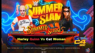 Harley Quinn Vs CatWoman WWE 2K23