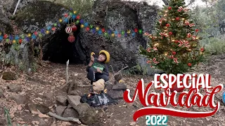 Paso la NOCHE de NAVIDAD en la CUEVA de las CABEZAS GIGANTES