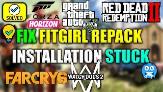 GTA V FitGirl Repack Stuck Problem Fix | Fix GTA V Installation Stuck At Any% | 0.1%/39%/12%/49%97%