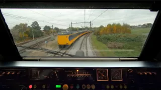 The longest train ride without a stop in NL: Utrecht - Groningen TRAIN DRIVER'S POV ICM 27okt 2020