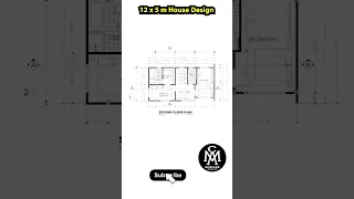 Floor Plan : 60 sqm house plan