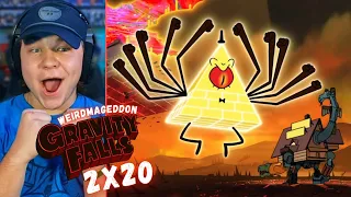 GRAVITY FALLS 2x20 FINALE PT 1 REACTION | "Weirdmageddon Part 3: Take Back The Falls" | S2E20 REVIEW