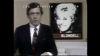 Joan Blondell:  News Report of Her Death - December 25, 1979