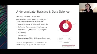 CMU Talent Insider: Statistics and Data Science at Carnegie Mellon University