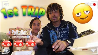 We Tried Shrooms For The 1st Time…🍄 (WE COULDN’T STOP LAUGHING 🤣)