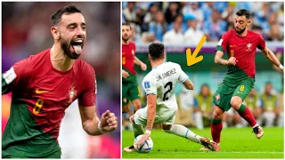 Bruno Fernandes won controversial penalty vs Uruguay, World Cup 2022