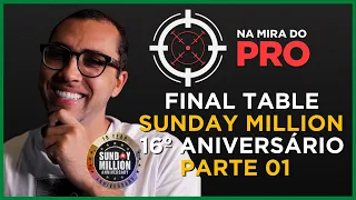 I commented and analyzed hand by hand of the 16th sunday million anniversary final table pt. 01