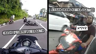 Sunmori Crash R15 vs CBR250 - Ditabrak Ukhtie Dari Belakang - Akibat Ugal2an Dijalan || RH#90