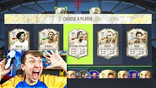 195 RATED!! *NEW* PRIME ICON MOMENTS FUT DRAFT!! (FIFA 22)
