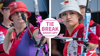 Great Britain and China in a world championship bronze medal shoot-off | Fivics tiebreak