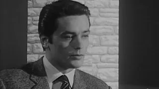 Alain Delon interview - Melodie en sous sol (07.04.1963)