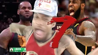 NEVER BET AGAINST THE KING!!! CAVS vs CELTICS GAME 6 HIGHLIGHTS REACTION!