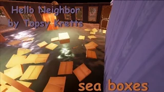 Hello Neighbor Alpha 1 sea boxes