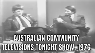 The John Wray McCann Tonight Show - Australian Community TV Program (1976)