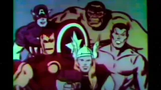 Marvel Superheroes 1966 Cartoon - "Merry Marvel Marching Society" Outro BEST QUALITY