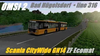 OMSI 2 • Bad Hügelsdorf (line 316) • Scania CityWide GN14