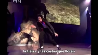 Michael Jackson - Earth song Live (Subtitulado español)