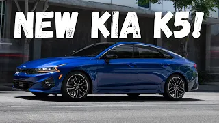 NO MORE OPTIMA! Meet the new Kia K5!