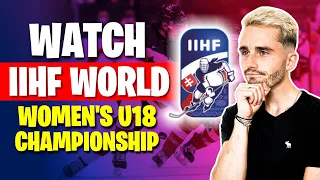 How to Watch 2024 IIHF World Women's U18 Championship