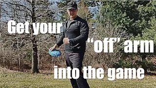 4. Learn Disc Golf Backhand Form - The Off Arm