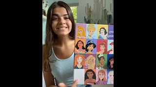 Mega Disney Princess Drawing