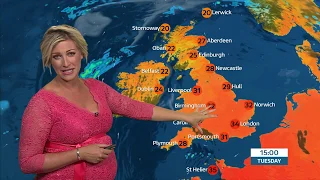 Becky Mantin - ITV Weather 22/07/2019