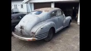 Chevrolet Fleetline Aerosedan 1947 restoration