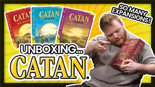 Catan Unboxing - So many variants!