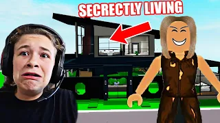 SOMEONE IS LIVING IN MY NEW MANSION!! **BROOKHAVEN ROLEPLAY** | JKREW GAMING