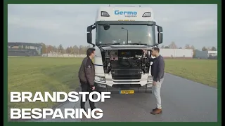 Scania Driver Training en coaching helpt Germo Logistiek brandstof besparen