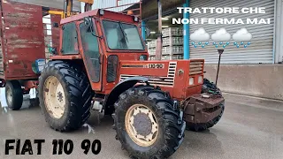 🇮🇹 4k Trattore FIATAGRI 110-90.