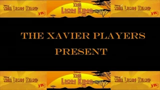 The Lion King Jr. (full show) - The Xavier Players