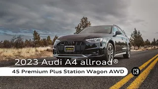 Drive the 2023 Audi A4 allroad to Your Favorite Camping Spot