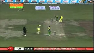 CCL 2 Chennai Rhinos Vs Kerala Strikers Inngs2 Over 19