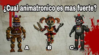 Test FNaF |MODO DIFÍCIL*| ¿Cuanto Sabes de FNaF? five nights at freddy's