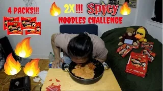 Nuclear Fire Noodles Challenge! *GONE WRONG* Vomit Warning