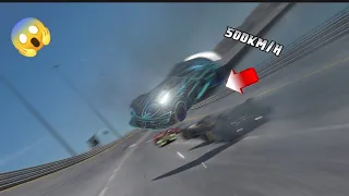 Crash at 500km/h