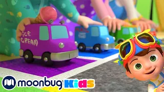 CoComelon - Lagu Warna Mobil | Kartun anak anak | Moonbug Kids Indonesia