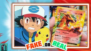 КАК ОТЛИЧИТЬ ПОДДЕЛКУ ОТ ОРИГИНАЛА КАРТЫ ПОКЕМОН ❌✅ FAKE OR REAL POKEMON CARDS ❗️