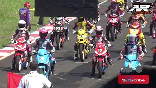 YAMAHA DI KEPUNG PASUKAN HONDA ‼️ RACE 2 KELAS ROOKIE ONEPRIX TASIKMALAYA 2023