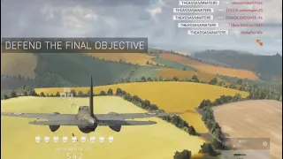 Battlefield 5 Mosquito 40 killstreak (4000 lb bomb)