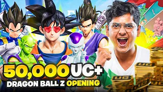 50,000 UC GRAND *DRAGON BALL Z* CRATE OPENING *CRAZY LUCK* 😍🤑