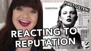 TAYLOR SWIFT - REPUTATION REACTION (FIRST LISTEN)