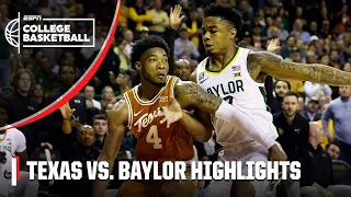 Texas Longhorns vs. Baylor Bears | Full Game Highlights | ESPN College Basketball