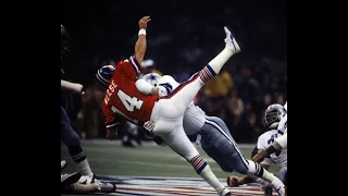 NFL's Greatest Hits - Cowboys LB Thomas Henderson wipes out Broncos QB Norris Weese (1978)